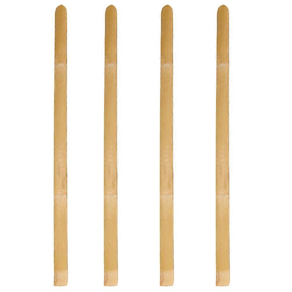 Khaki Pancake Turner Made of Synthetic Material for Home Use Ergonomic Design 4 Pcs
