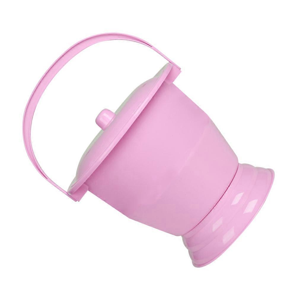 Travel Urinal For Toddlers Ergonomic Kids Chamber Potty With Lid Perfect For Home Use 24.5x22cm 1 Set