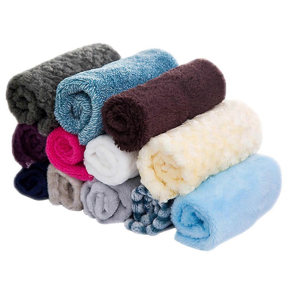 10 Pack Oil Fiber Cleaning Towels Multi Color Dishcloths for Kitchen Utensils Cookware Glassware High Absorbency Durable Cleaning Cloths