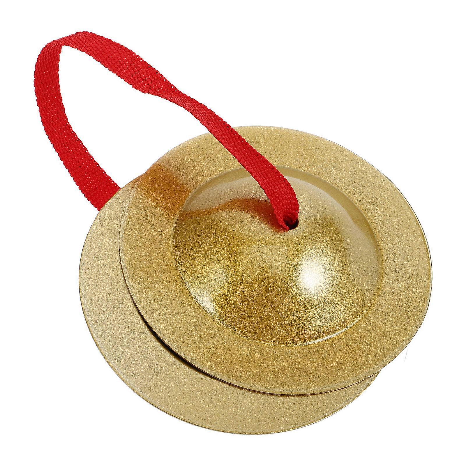 Raindrops Small Hand Cymbals for Kids 2pcs Percussion Instrument Children Finger Cymbals for Dancing and Concerts Musical Toy