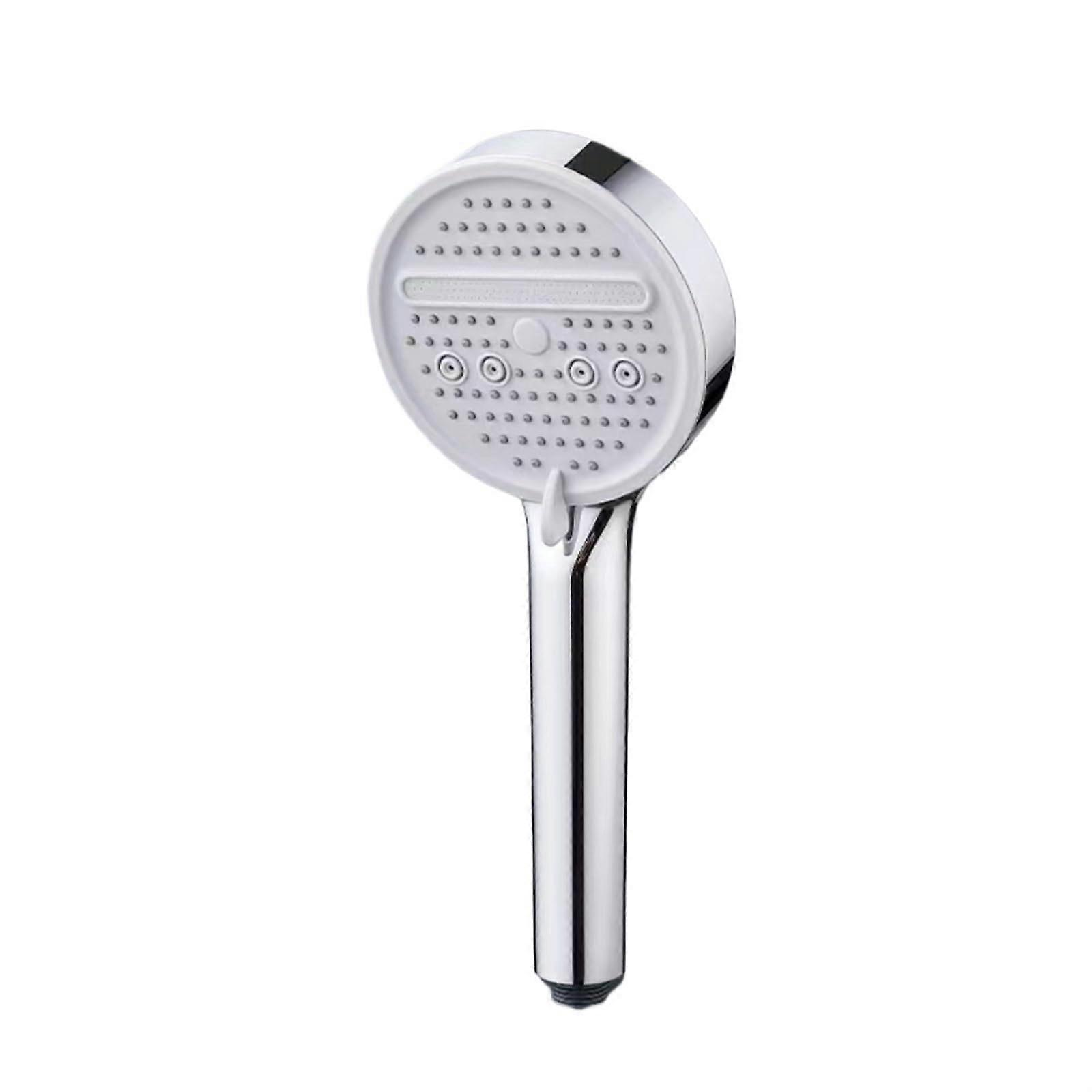 Pressure Water Saving Shower Head, 3 Mode, Black, 130 mm