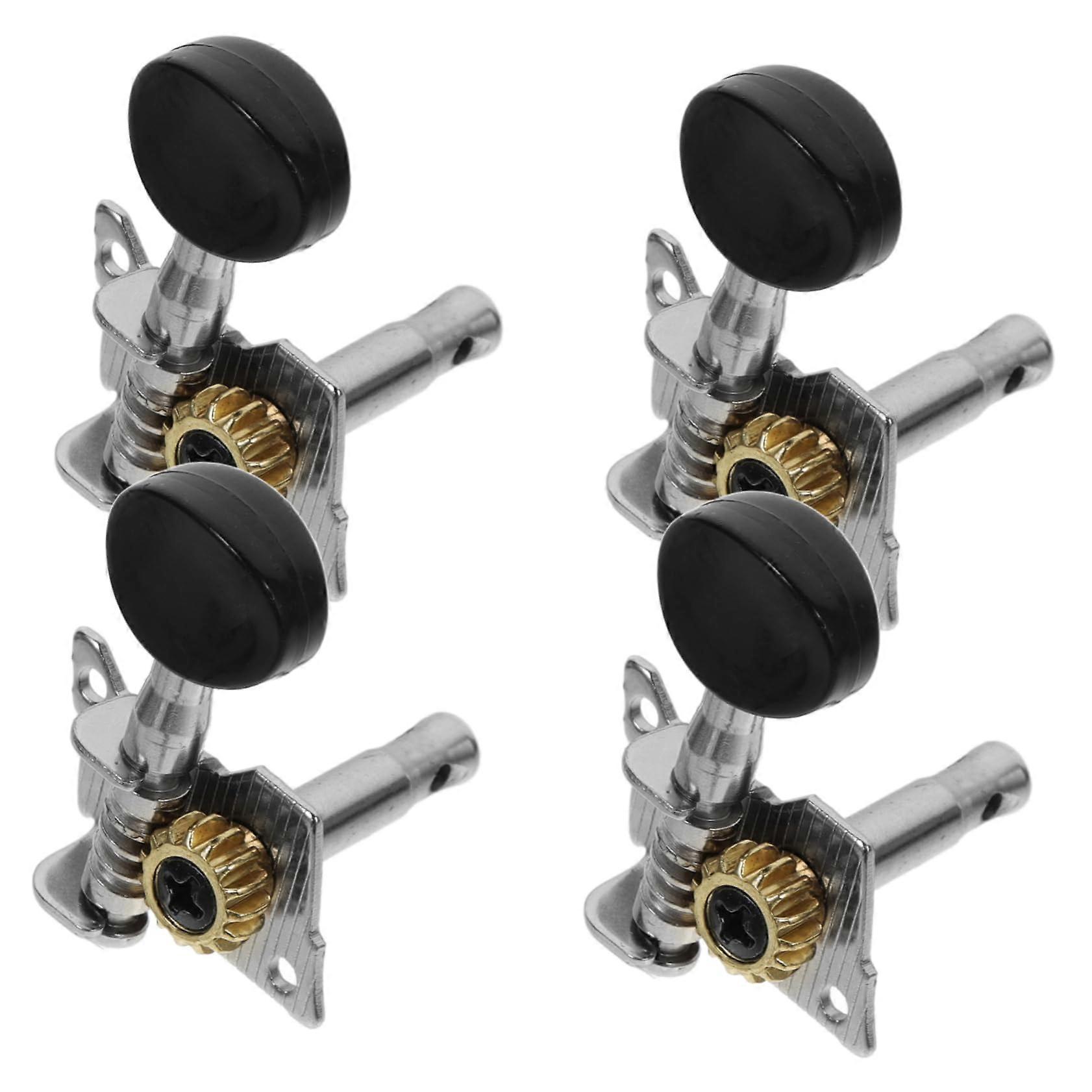 4Piece Set Ukulele Tuning Pegs Tuner for Precise Tuning, Durable and ScratchResistant