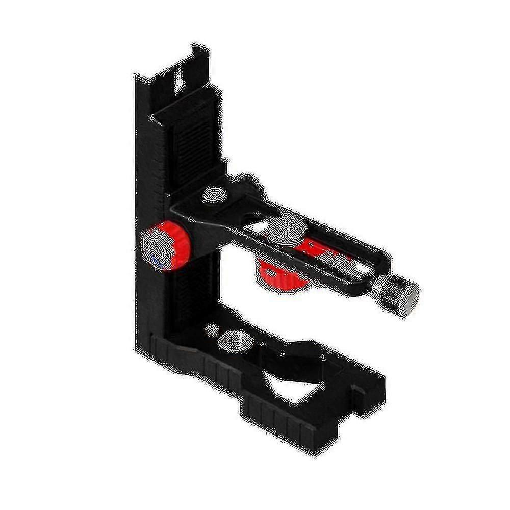 Adjustable Wall-Mounted Laser Level with Magnetic L-Shape Bracket for Precise Alignment