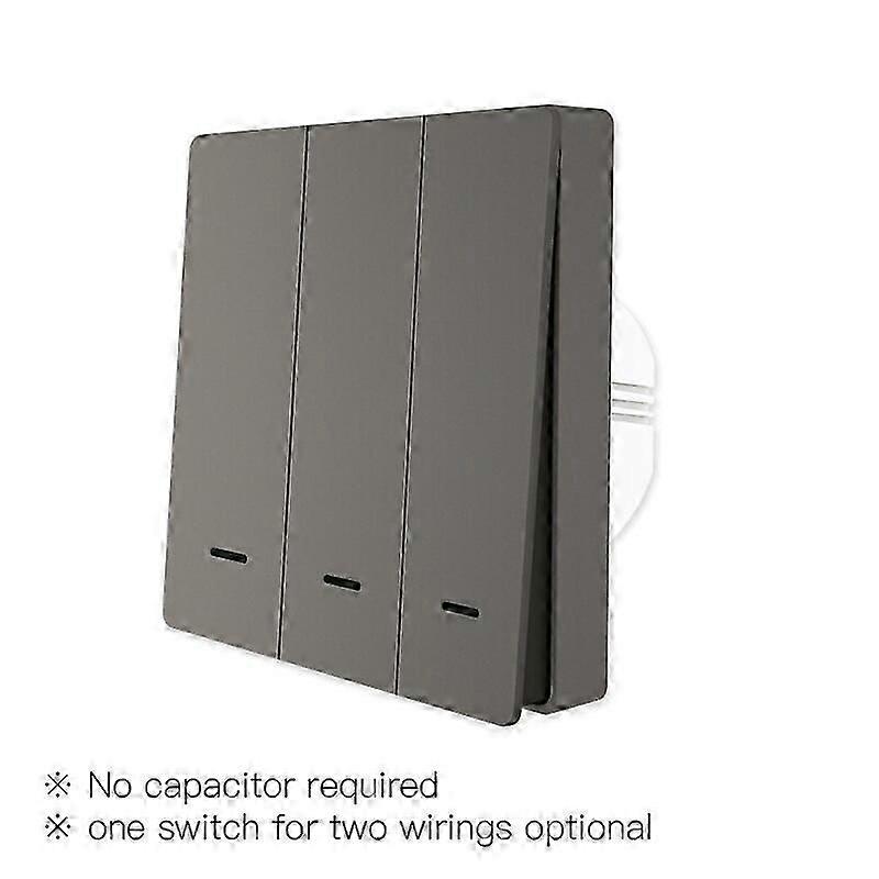Tuya ZigBee Smart Light Switch No Neutral Wire No Capacitor Needed Smart