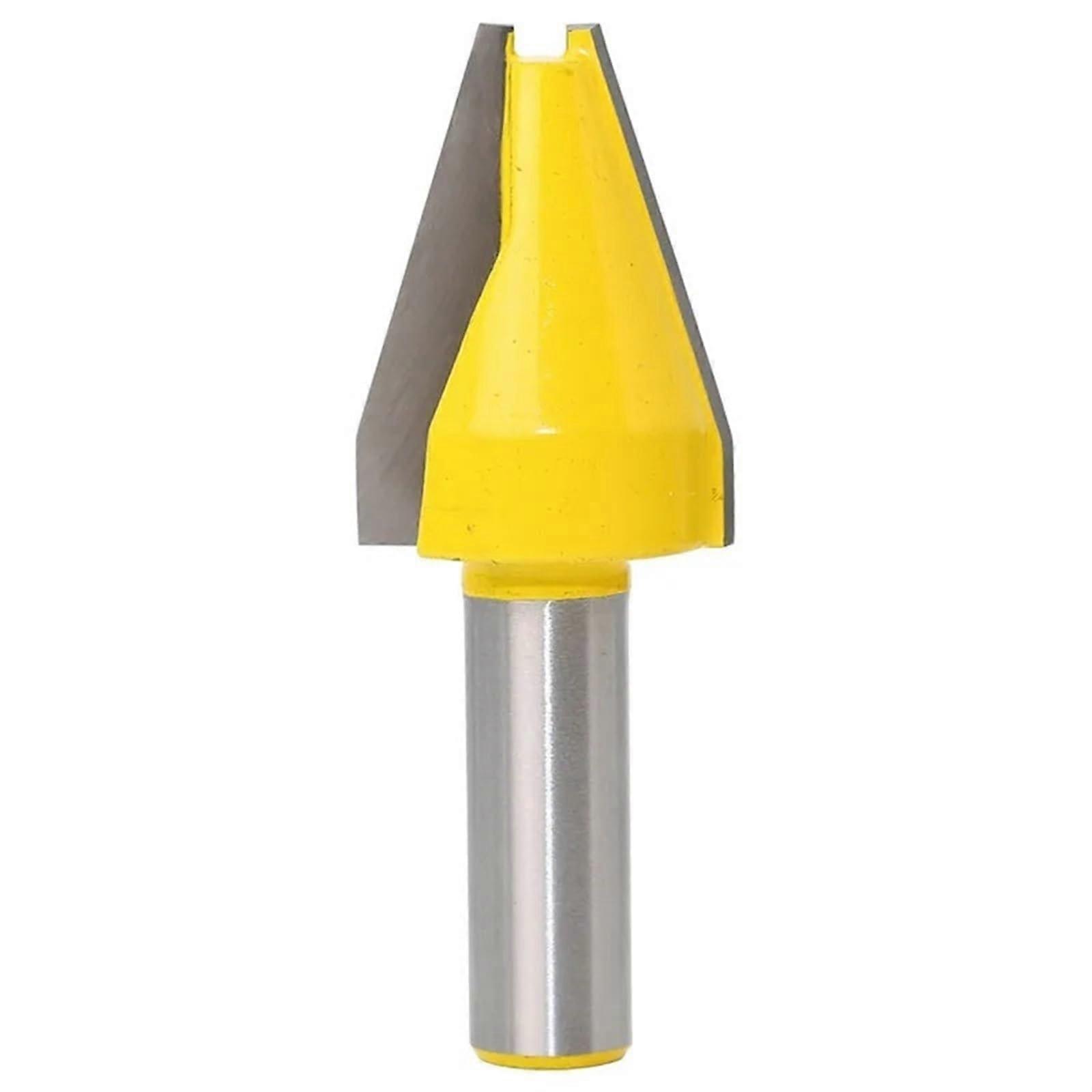Vertical Router Bit for Raised Panels, Tungsten Carbide, 8mm Shank, 2 Flute Cutter