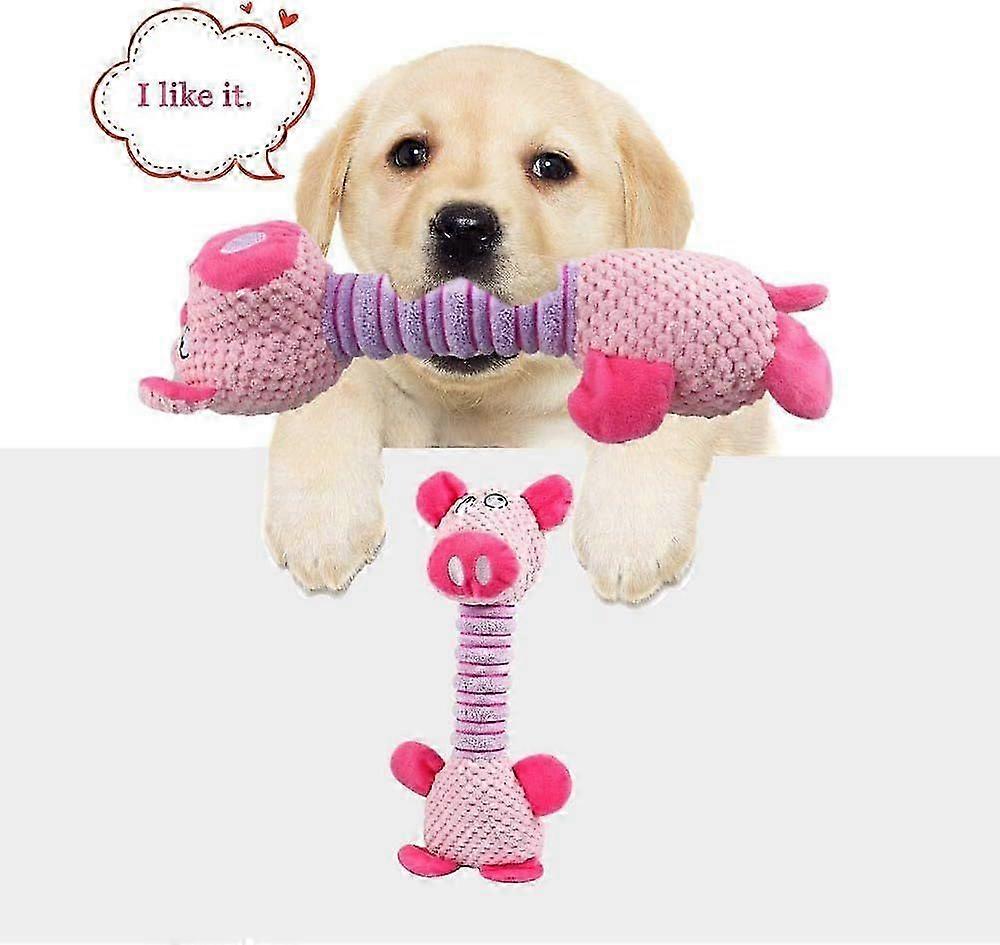 Interactive Dog Squeaky Toys for Teeth Cleaning