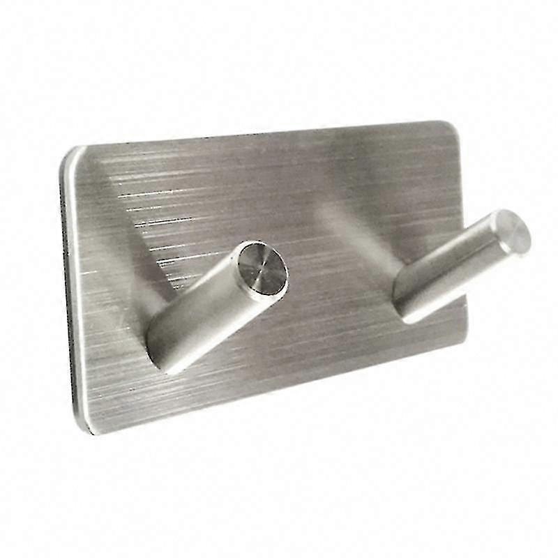 1pcs Self Adhesive Double Hook for Wall Mounting