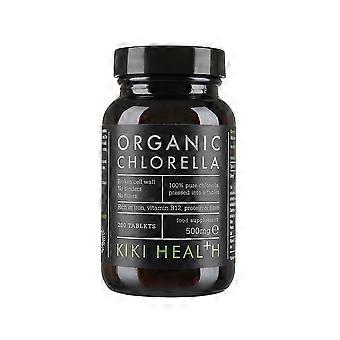 KIKI Health Organic Chlorella 200 Tablets - 2 Pack