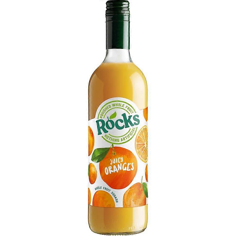 Rocks Orange Squash - 740ml - 4 Pack