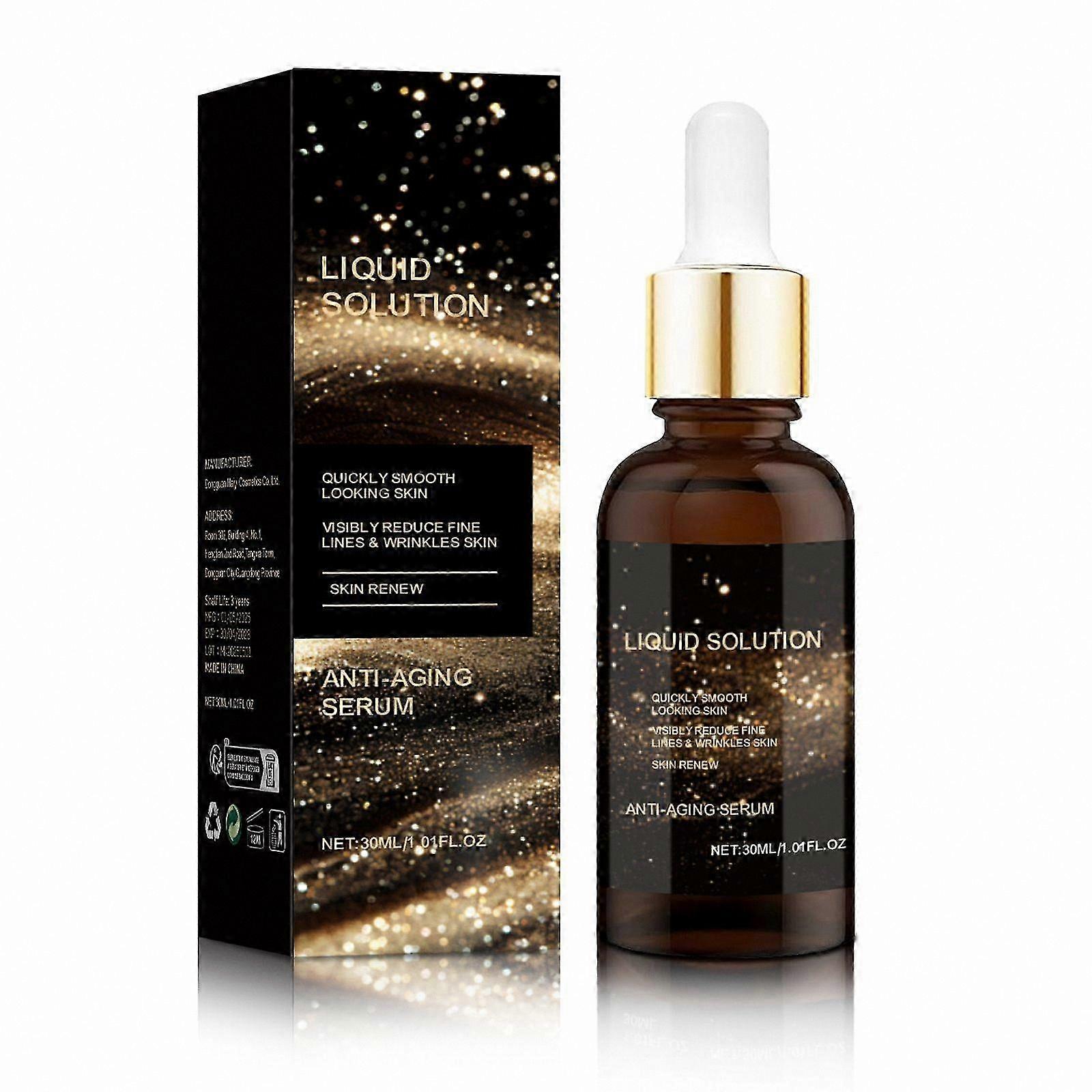 Firming Anti-Aging Serum for Face, Smooths Wrinkles and Fine Lines, Intense Skin Revitalization Solution