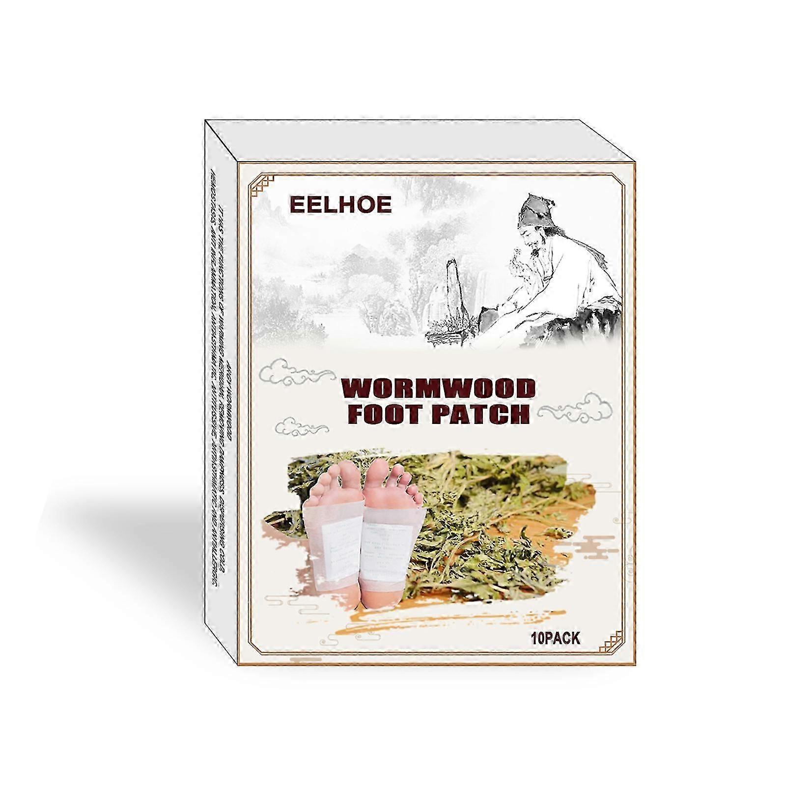 EELHOE Cross border Ai Cao Foot Patch for Removing Foot Dampness, Foot Massage for Sleep, Foot Patch Care