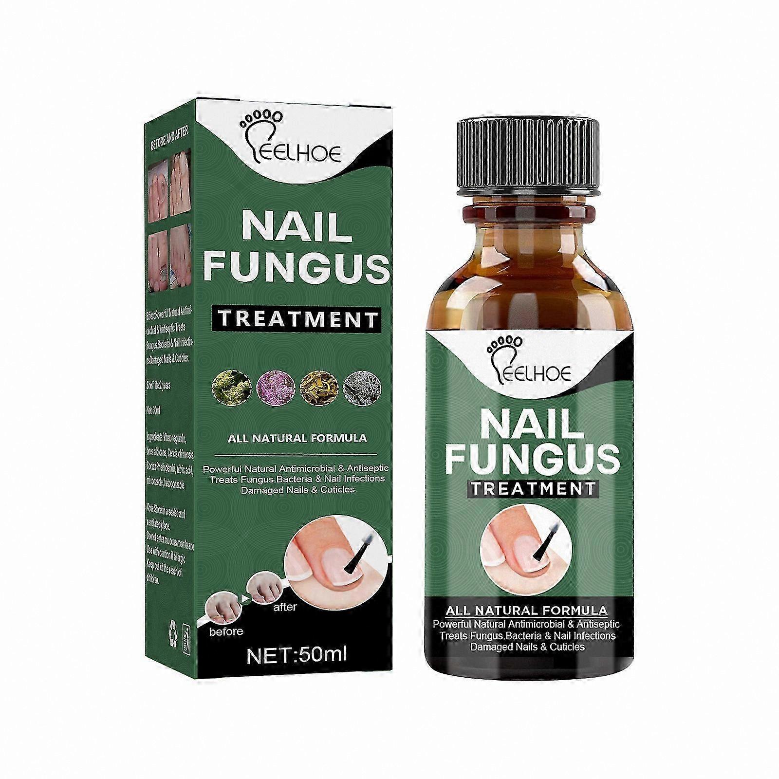 Extra Strength Nail Fungus Remedy with Tea Tree Oil, 50ml Solution for Toenail and Nail Repair