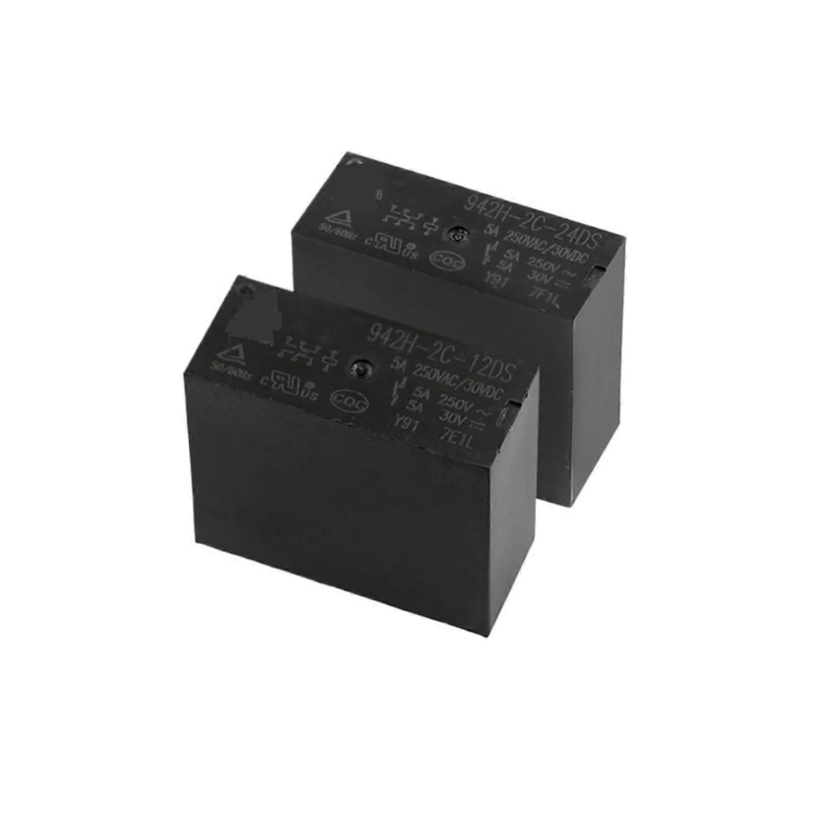 Relay DIP8 942H-2C-12DS 942H-2C-24DS 10pcs Lot 12V 24V 8-Pin Relay Module for PCB Applications