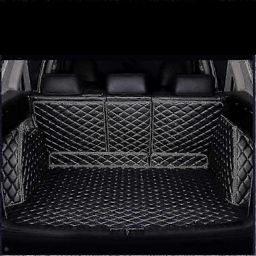 Car Boot Liner for BMW X5 G05 2018-2023, Full Coverage Waterproof Antislip Antiscratch Trunk Pad Trunk Boot Liner Mats,C/Black-red
