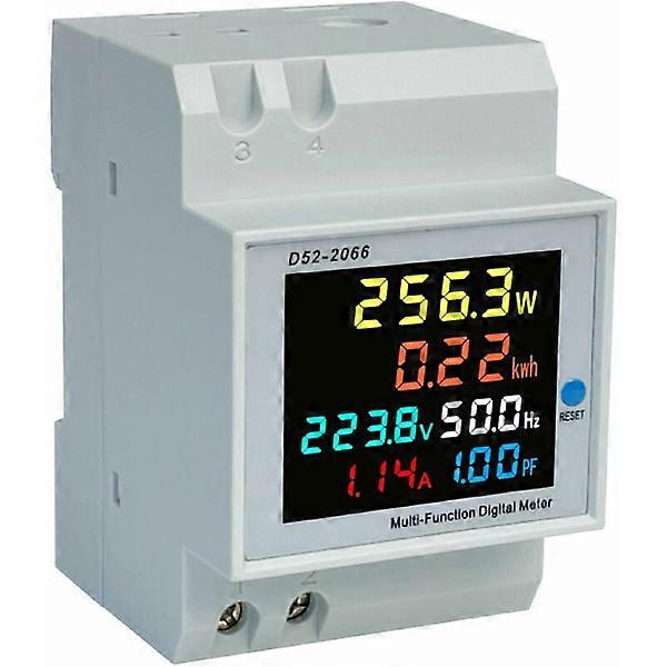 Energy Consumption Indicator D52-2066 Single-Phase Household Integration, Electrical Meter