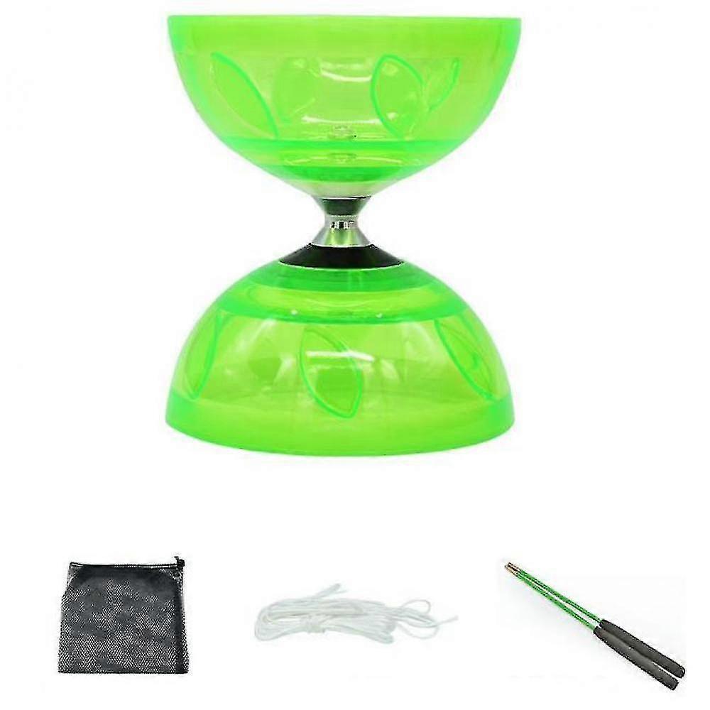 Triple Bearing Large Yoyo Diabolo Toy With Carbon Sticks
