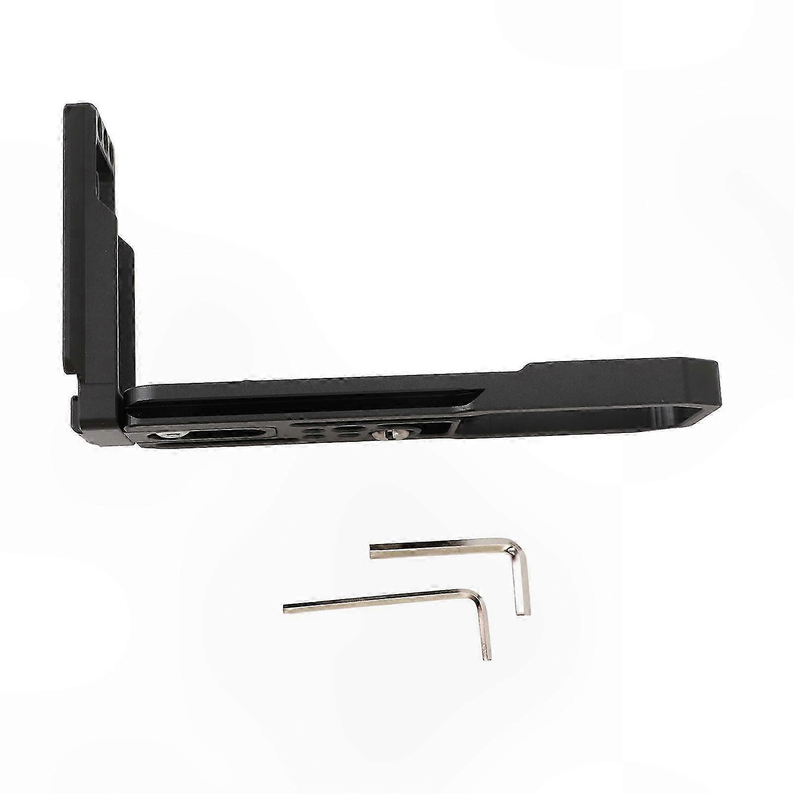 Aluminum Alloy Vertical Quick Release L Bracket with Protective Pad for ZF Camera Secure Mounting Solution