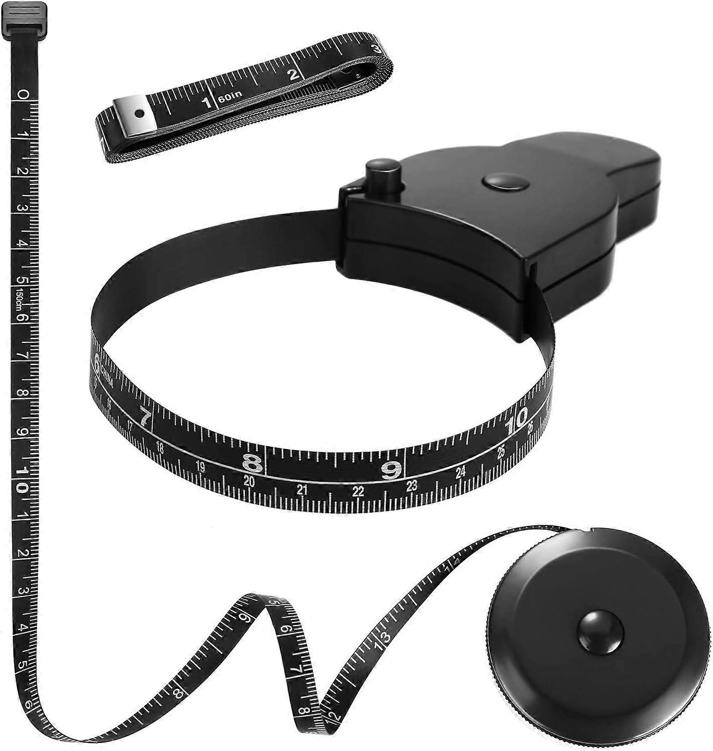 Pieces 60 Inch Body Tape Measure Set Include Locking Pin and Press Button