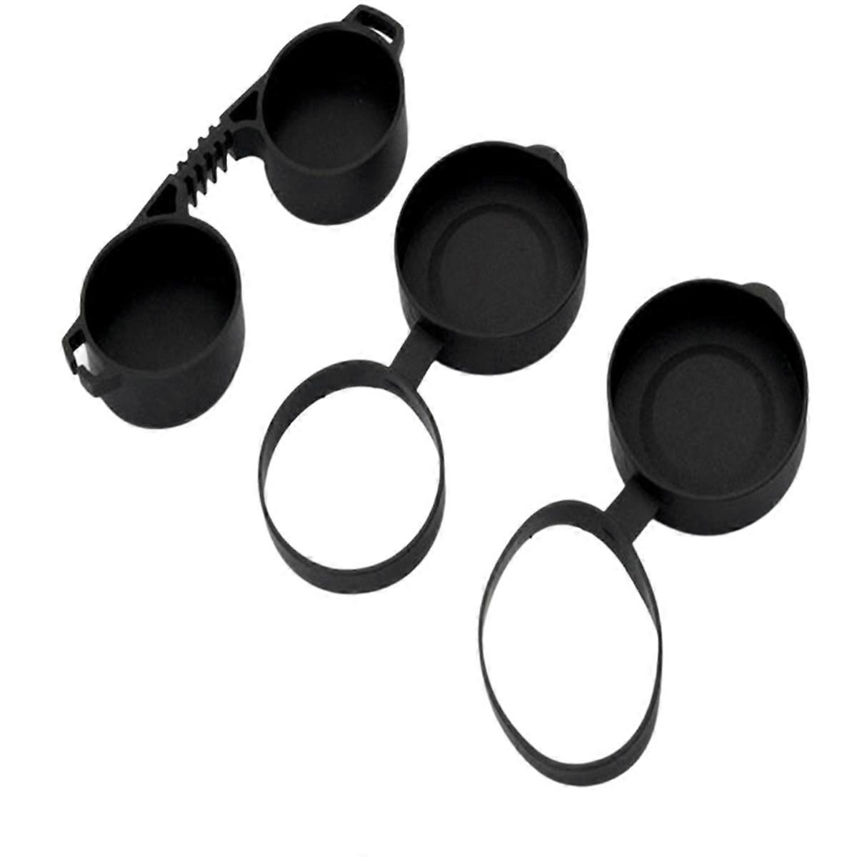 Jumelles Capuchon d’objectif de protection en caoutchouc Couvre-objectif d’oculaire binoculaire Couvercle d’objectif Couvercle de télescope Protection d’objectif B