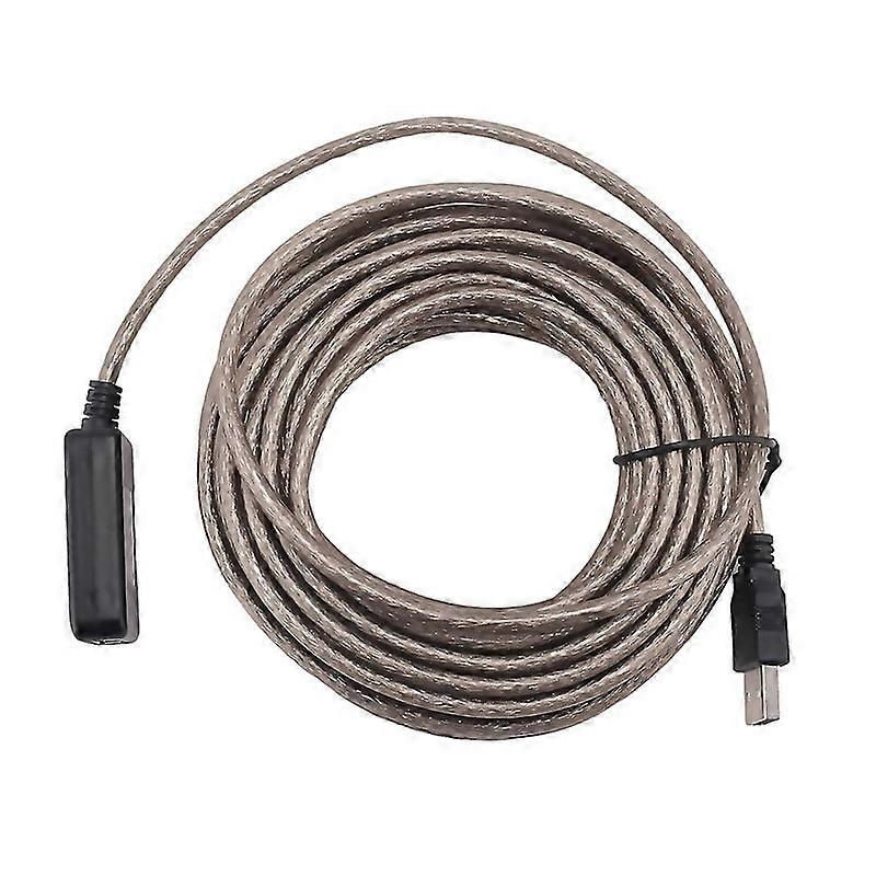 For 10m Usb 20 Extension Active Repeater 480 Mbp Active Usb Extension Cable