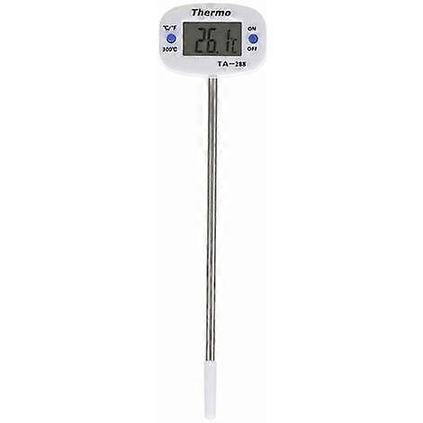 Digital thermometer, long probe, foldable