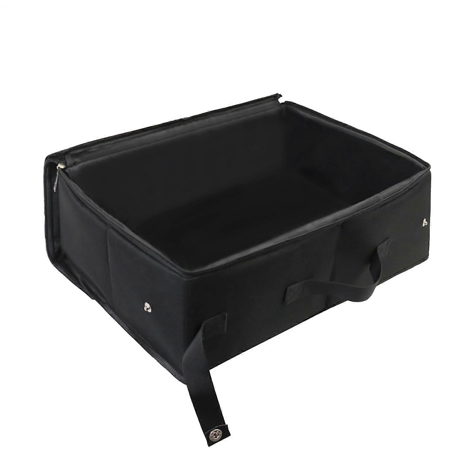 Portable Cat Box Lightweight Travel Toilet Waterproof Soft Case With Handle And Lid For Indoor Outdoor Use