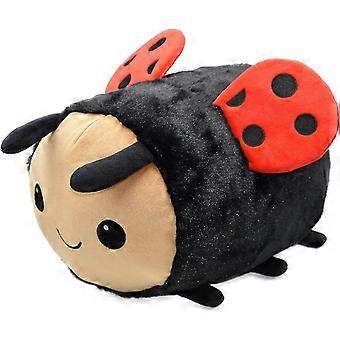 Lovely ladybird stuffed animals, smiling faces and red wings ladybird plush soft toy pillows Lovely sweet gifts Choice of birthday or party gifts 7.8