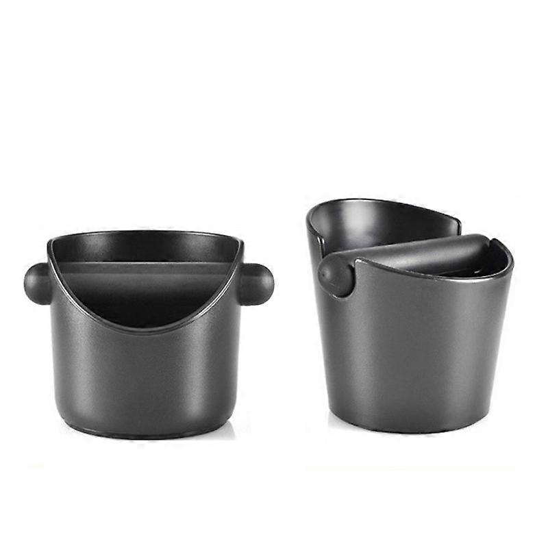 Shock-Absorbent Anti-Slip Espresso Knock Box For Coffee Grounds With Removable Knock Bar