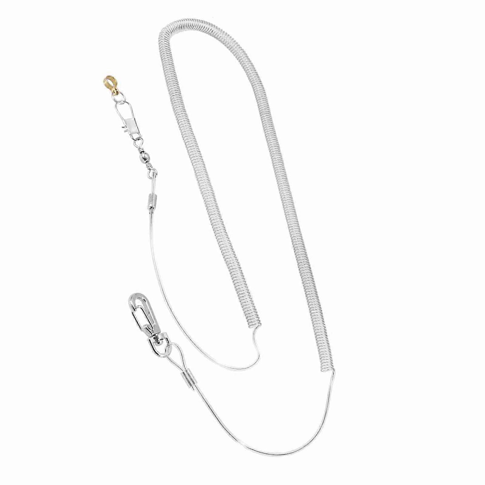 6m Parrot Flying Training Rope Leash Kit, Plastic, 6.5mm Ring