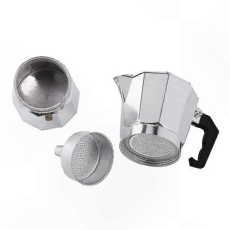 Silver Coffee Pot for Latte Brewing, 1 Piece