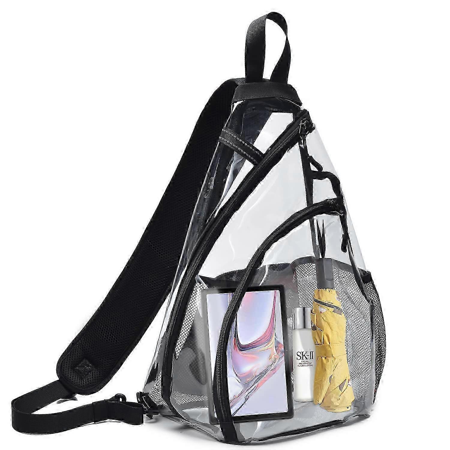 Transparent Shoulder Bag for Crossbody Use and Shoulder Use 2025