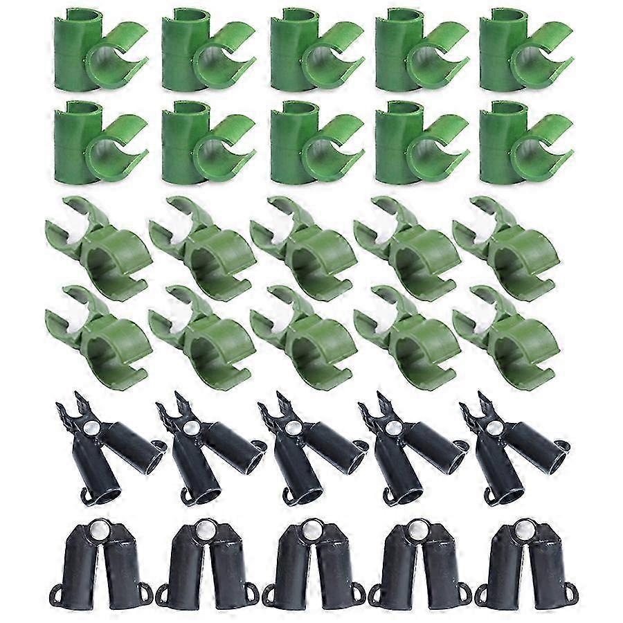 Garden Trellis Climbing Frame Joint Connector Set 11mm 30PCS 2025