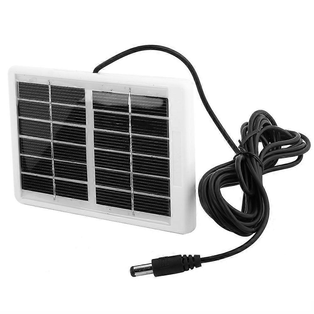 6V 1.2W Outdoor Multi Function Portable Waterproof Solar Panel Charger for Emergency Lamp Fan