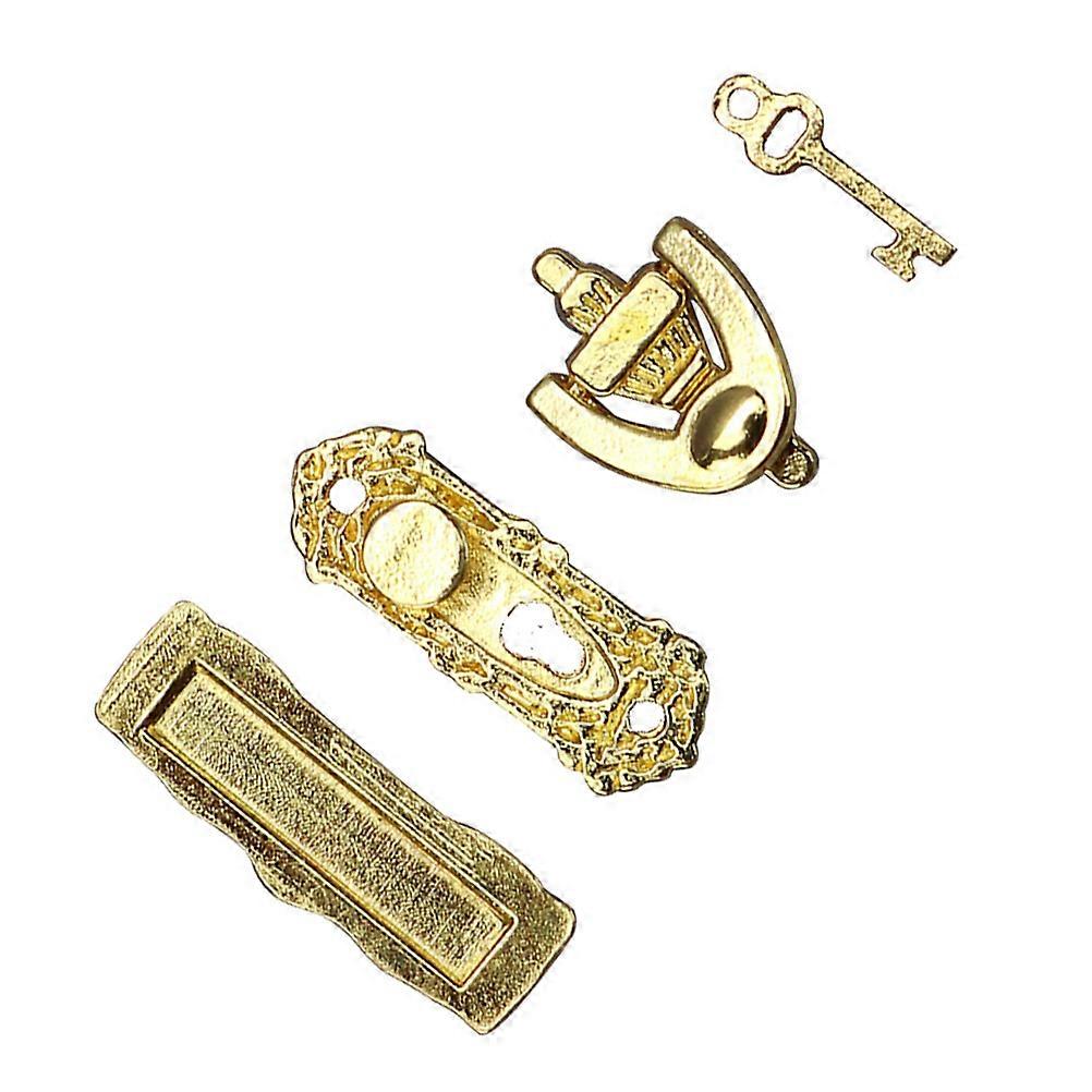 Miniature Door Hardware Featuring A Decorative Pull Ring Ideal For Children And Parents 1 Set