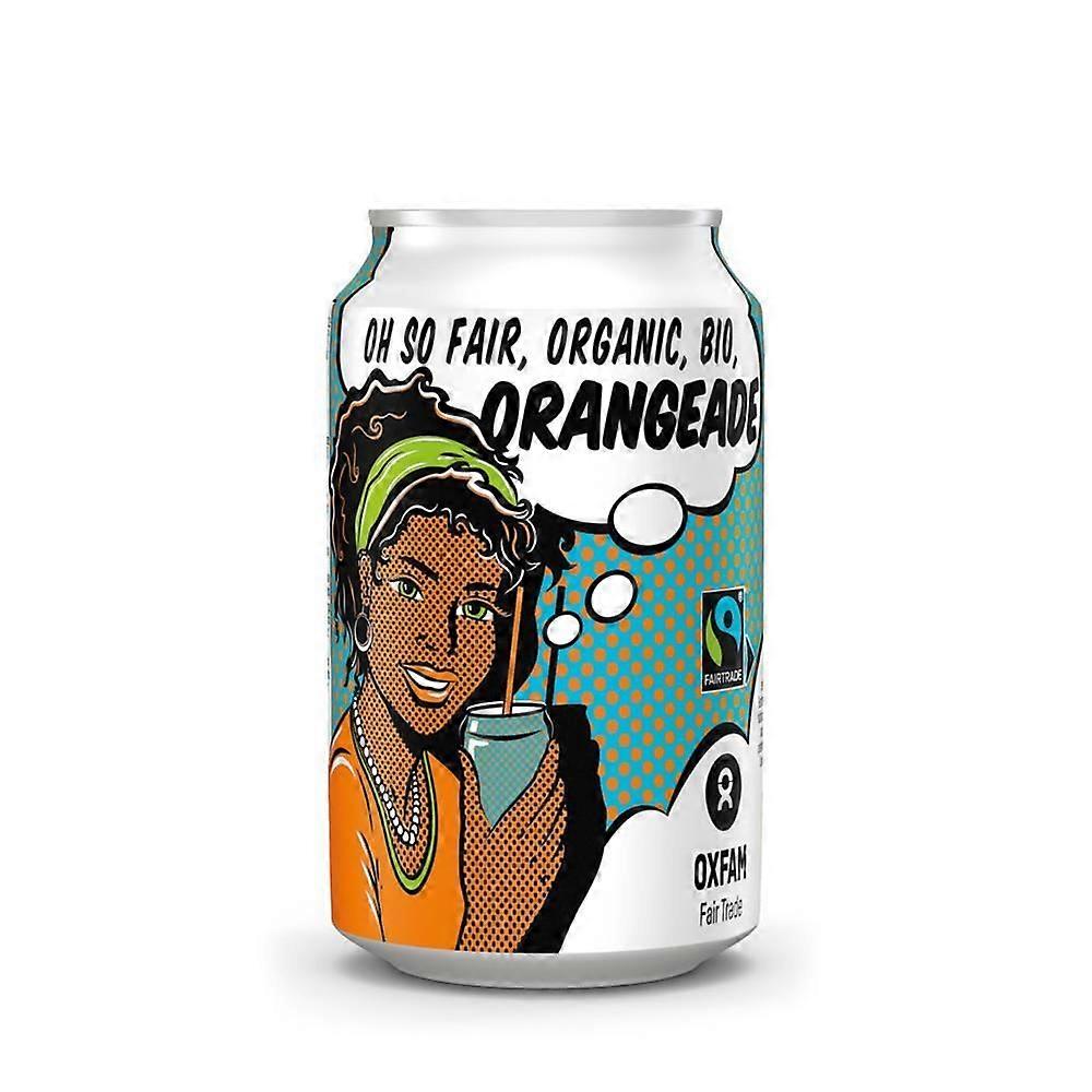 Oxfam Fair Trade ORGANIC Orangeade 330ml - 12 Pack