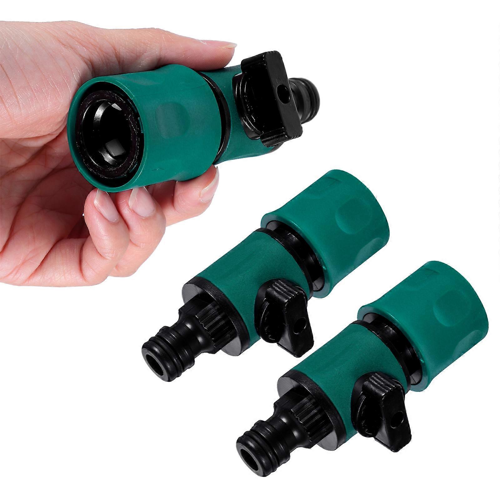 9Pcs Garden Hose Shut Off Valve Plastic for High Control