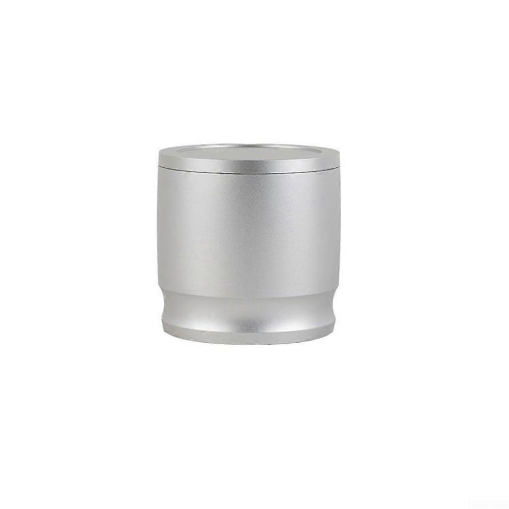 Aluminum Alloy Dosing Cup For Coffee Filter Holder 58mm Diameter Gray