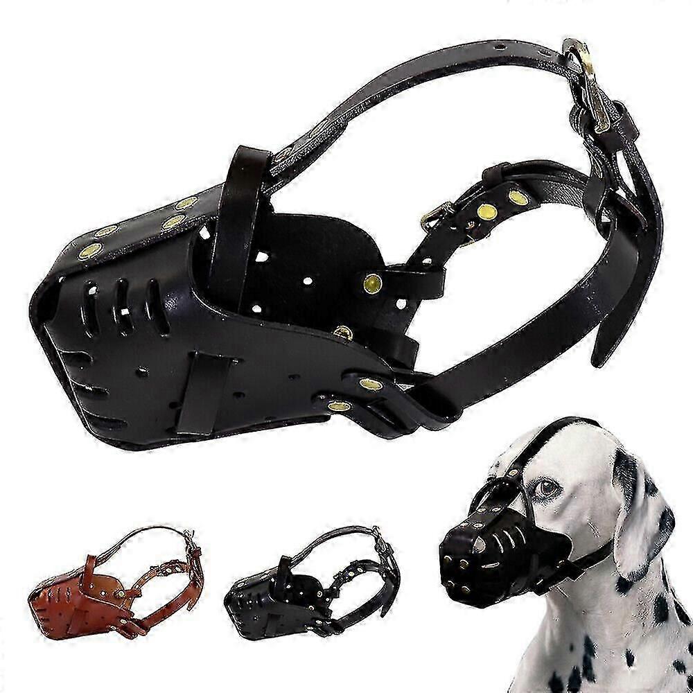 Δερμάτινο Pitbull Dog Muzzle Doberman Γερμανικός Ποιμενικός Ασφαλές καλάθι