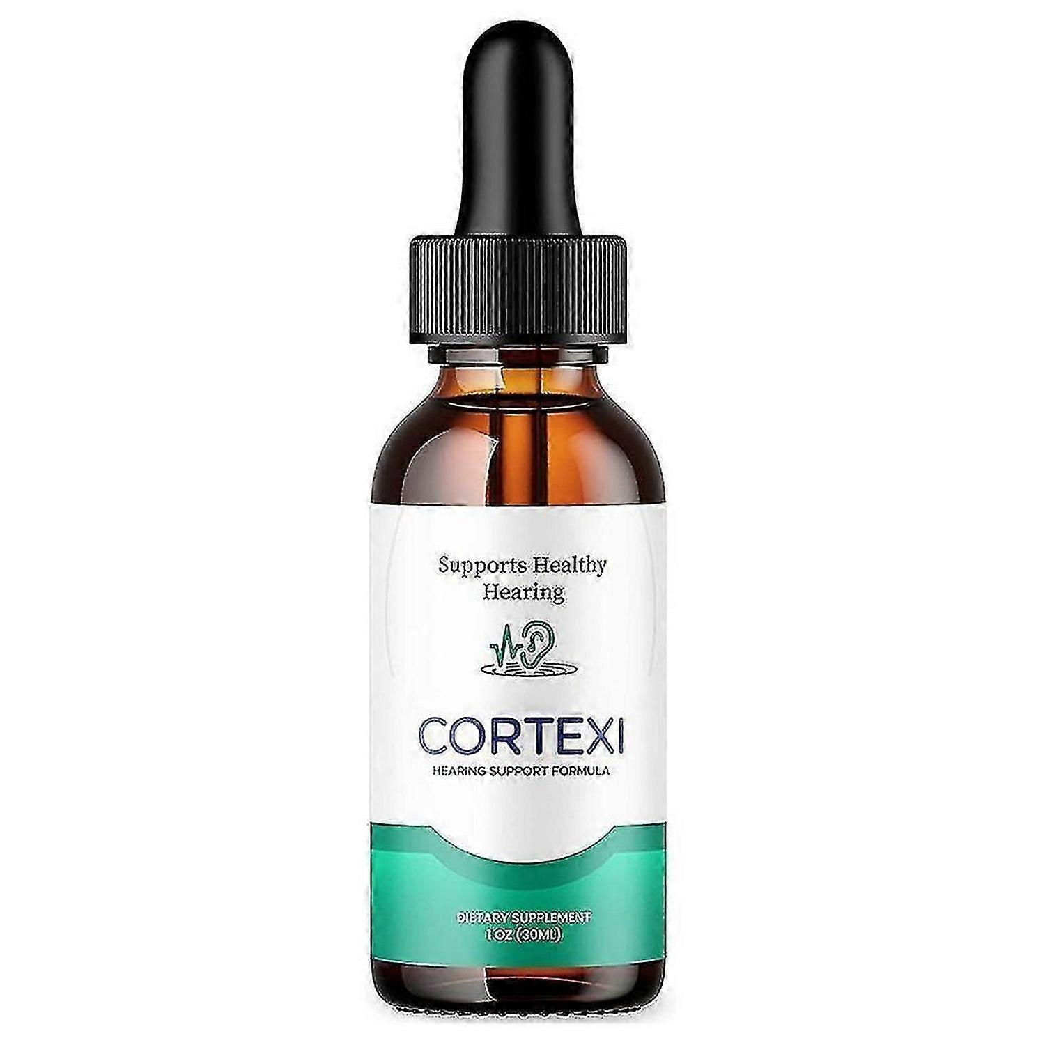2 Pack Cortexi Drops - For Ear Health Hearing Support Healthy Eardrum 30ml