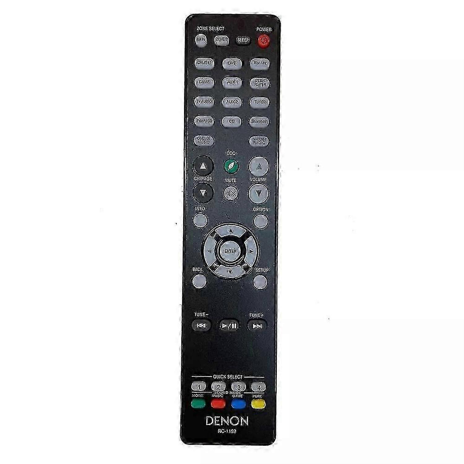 Ny RC-1192 för DENON Audio fjärrkontroll RC-1184 RC-1193 AVR-S900W AVR-X2100W