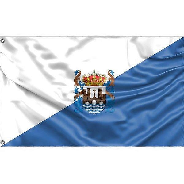 Pontevedra Province Flag, Spain FG1507