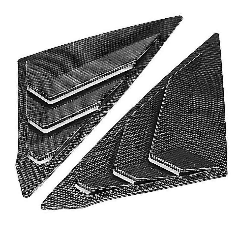 For For 2223 Rear Side Vent Quarter Window Louver Shutter