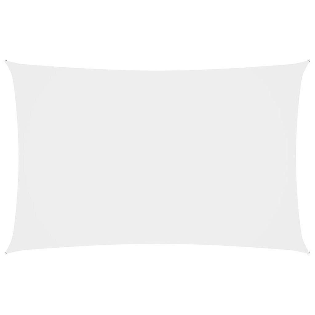 Sunshade Sail Oxford Fabric Rectangular 2.5x5 M White