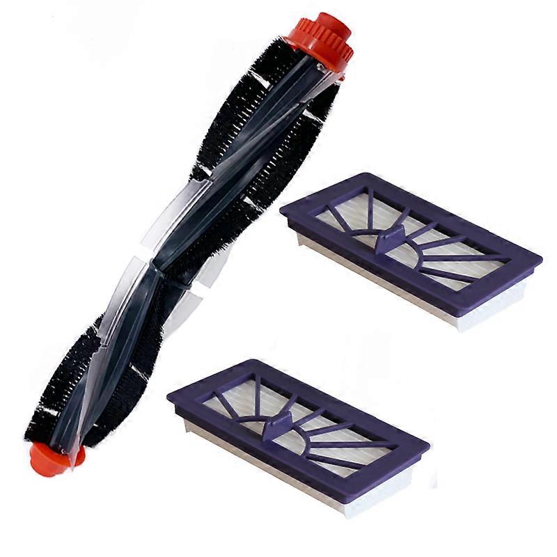 Apply Replacement Combo Roller Brush+Filter for Neato XV-21 XV Signature Pro XV-11 XV-12 XV-15 Curved Combo Roller Brushes
