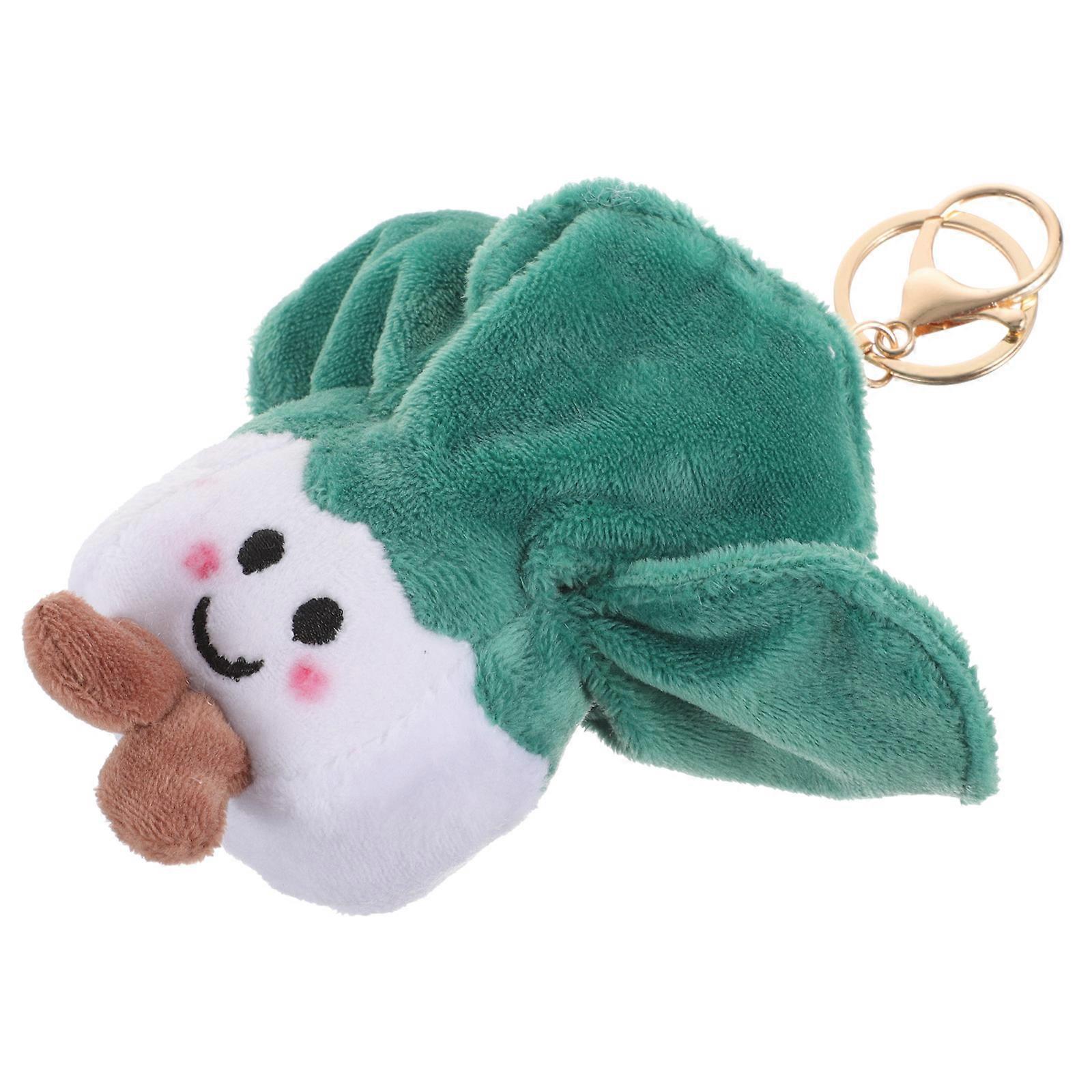 Key Chain Plush Vegetable Key Chain for Hanging Keys 4Pcs Cute Decoration