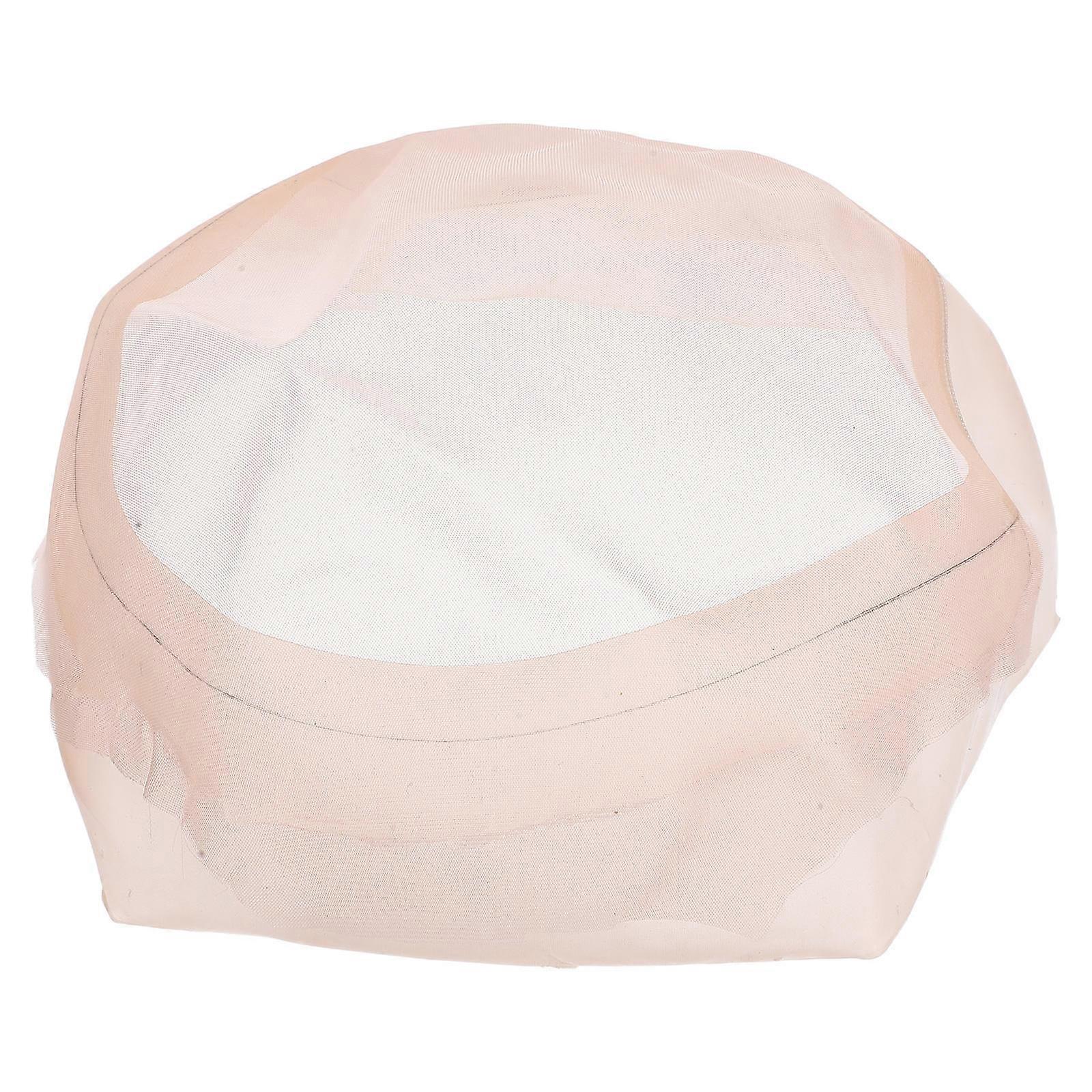 Crochet Hair Net Cap for Men Designed for Bald Spot Coverage 2Pcs