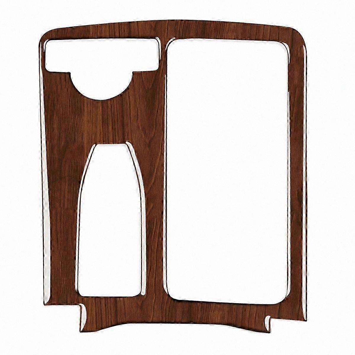 Wood Grain Gear Shift Trim for W204 and W212 Models, Brown Pattern, 2007-2013