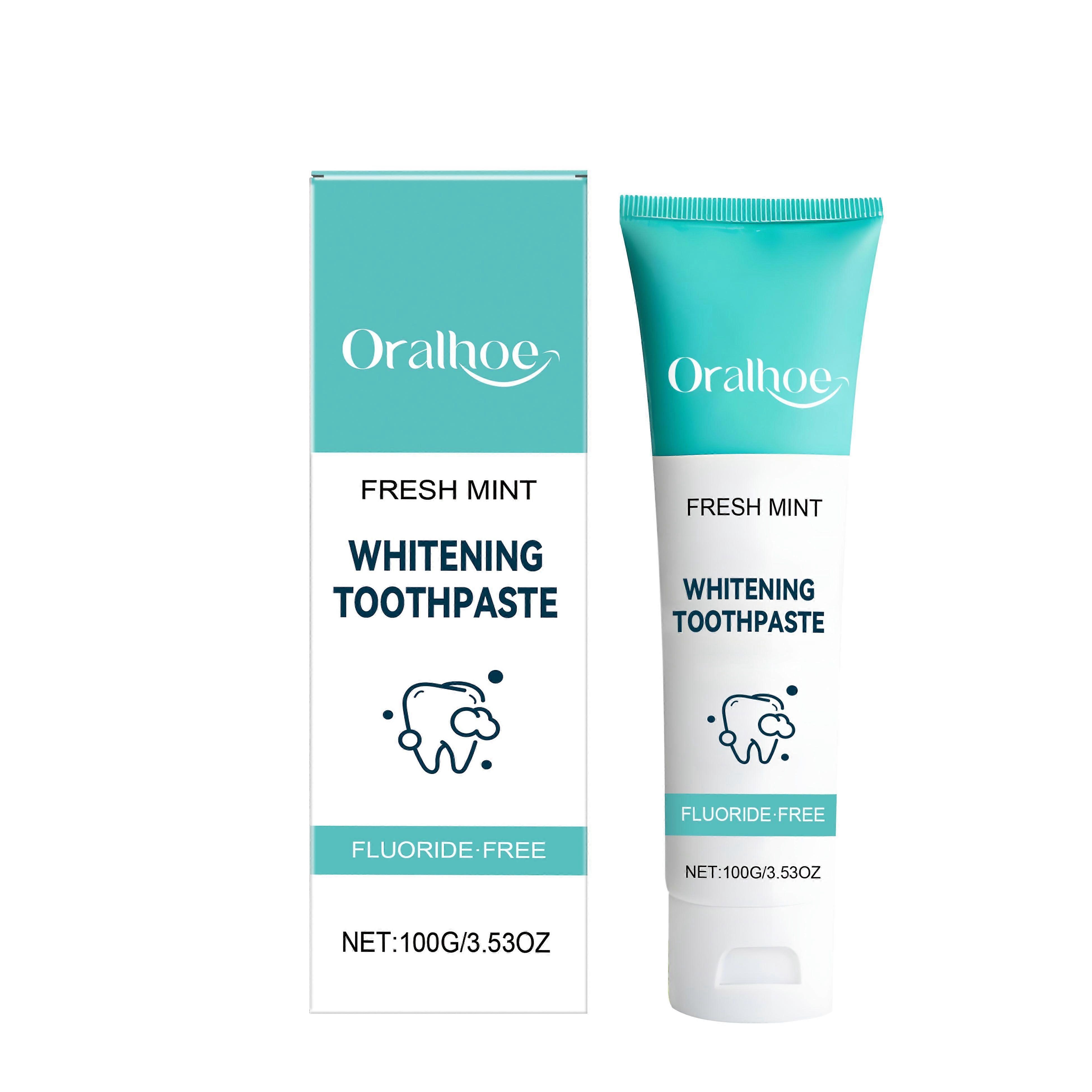 Oralhoe This Toothpaste Gently Cleans Stains And Tartar On Teeth, Freshens Breath, Protects Gums And Teeth. It Is An Oral Care Toothpaste