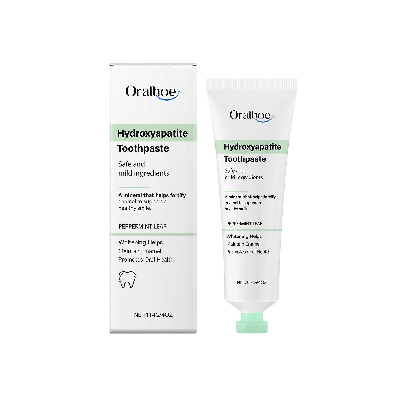 Oralhoe Mint Sparkling Toothpaste, Gently Cleans Stains Fresh Breath Mint Refreshing Toothpaste