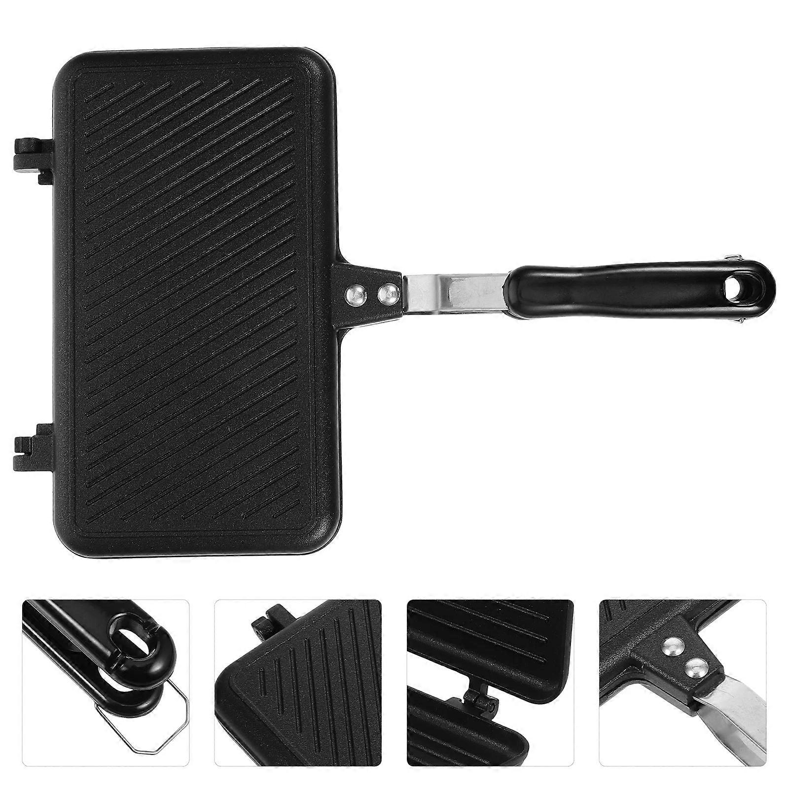 Multifunctional Sandwich Toaster & Nonstick Pan – Kitchen Appliance